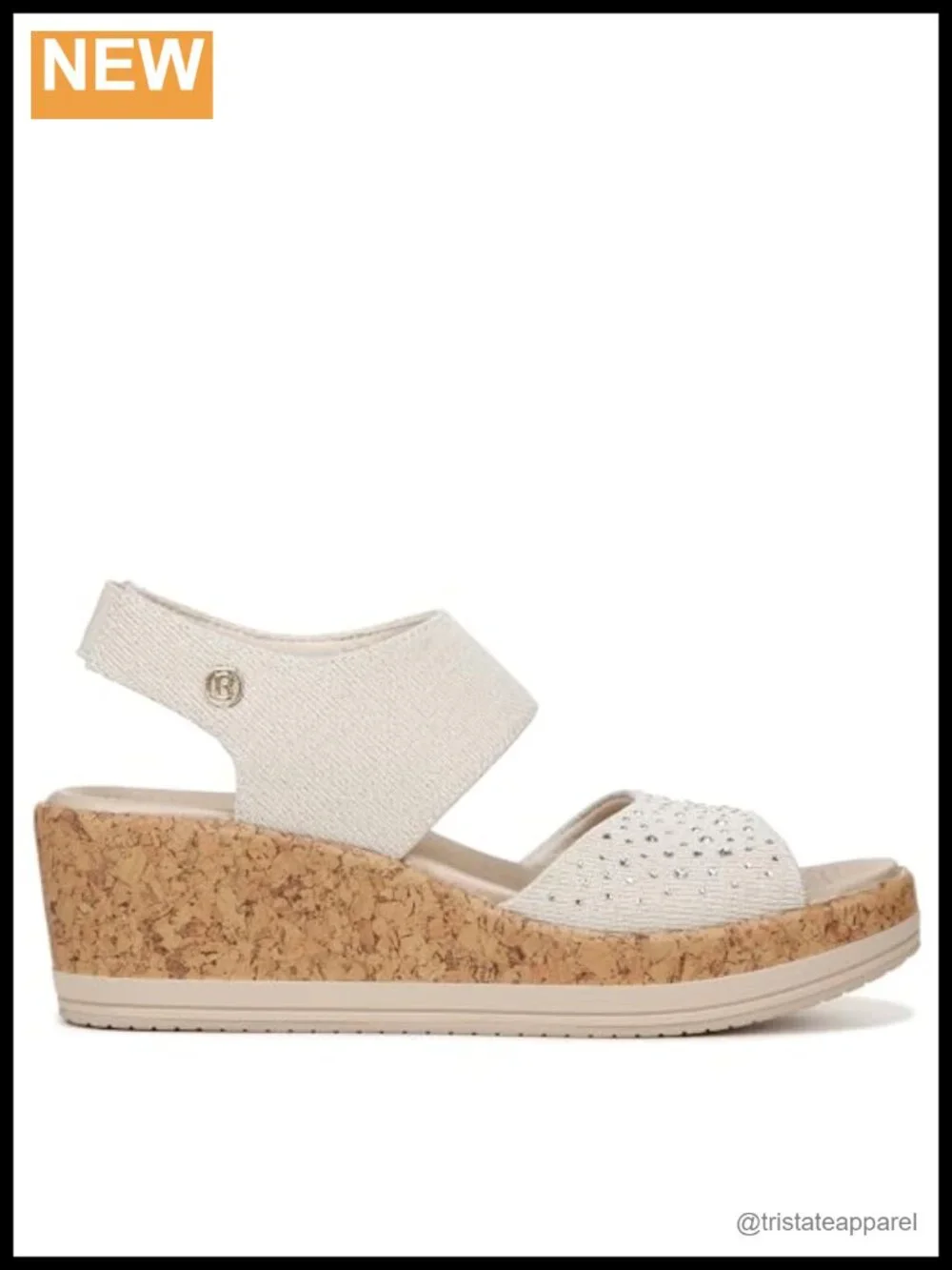 LifeStride Women's Reveal Bright Machine Washable Comfort Wedge Sandal Slingback